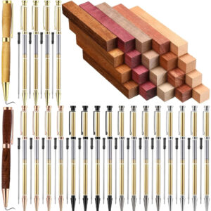 Kit De Torno De Madera Con 10 Conjuntos De Pluma Slimline 7m