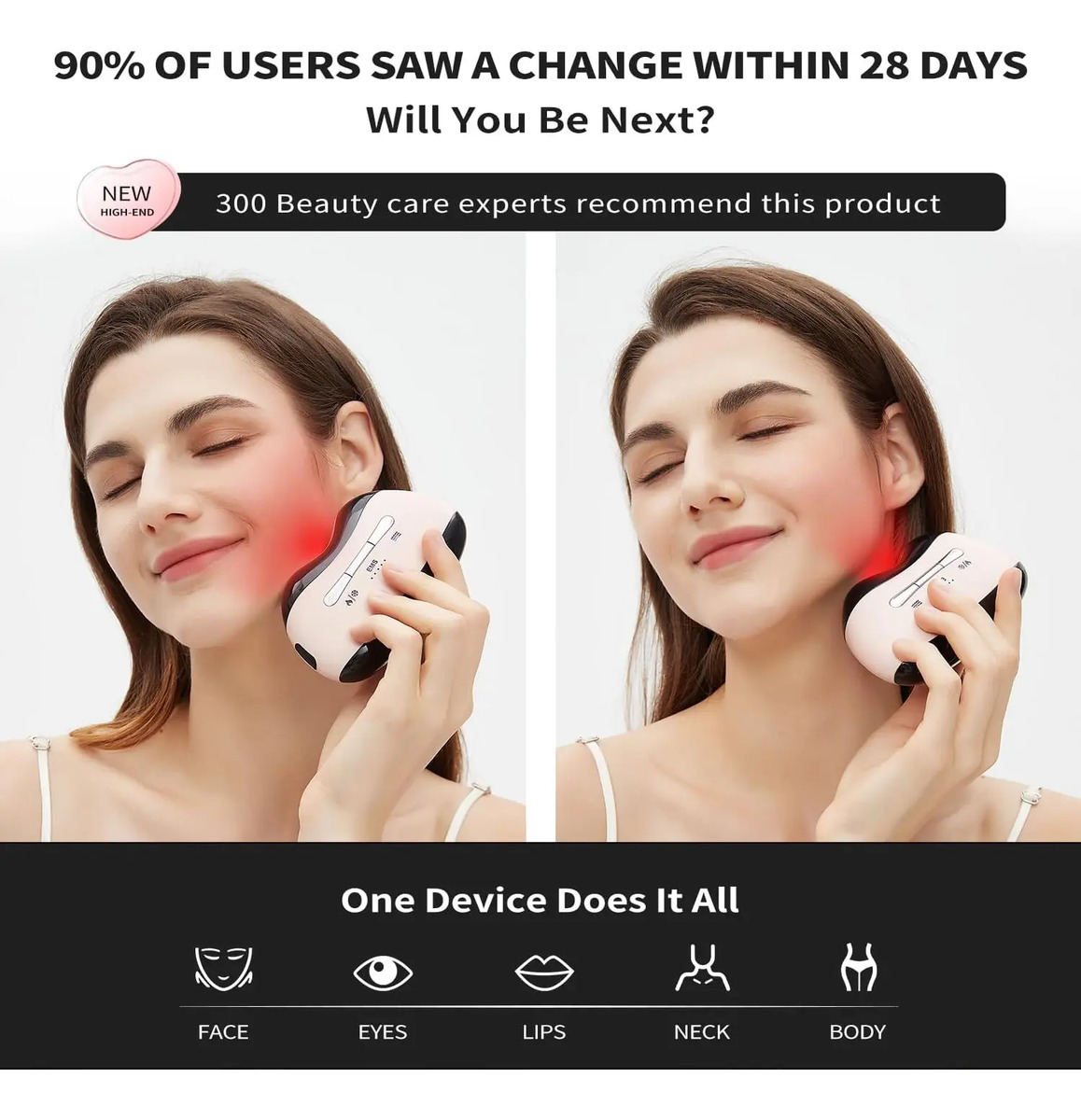 Dispositivo Terapia Facial Vibración Frío Calor Modelo Tpml - Image 2