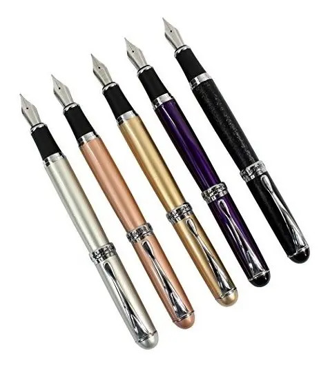 Zoohot 5 Piezas Jinhao X750 Fountain Pen Set Medium Nib Busi