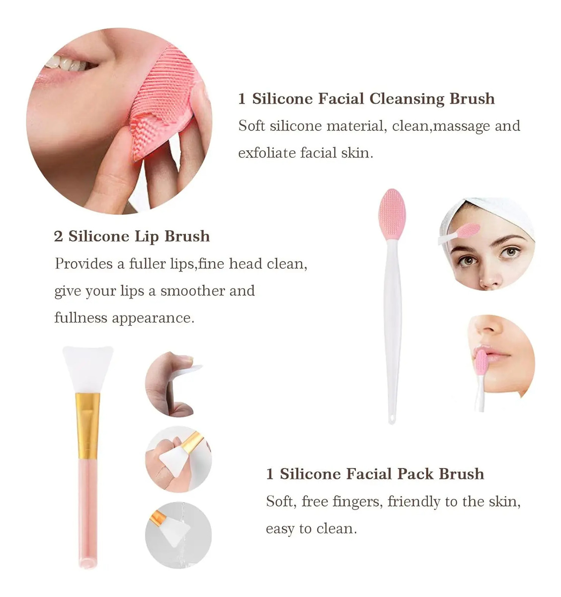 Kit De Brochas De Maquillaje De 22 Piezas, Incluye Brocha Pa - Image 6