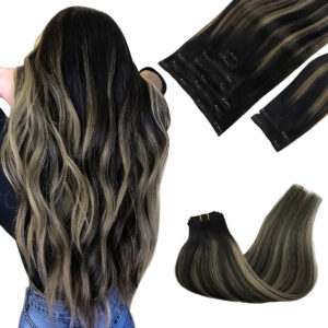 Extensiones De Cabello Natural 50cm Para Mujer