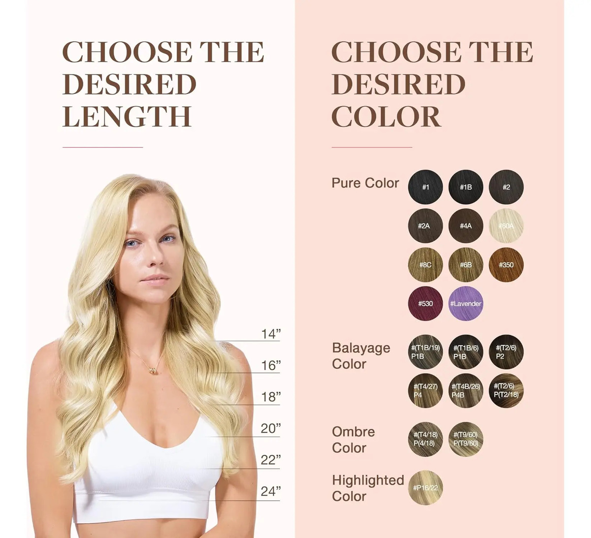 Cabello Humano Remy 45 Cm 120 Gramos En 7 Piezas Rubio Claro - Image 8