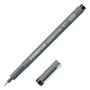 Staedtler Pigment Liner, 0.7mm, Tinta Negra (308-0.7)