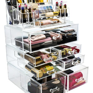 Estuche De Maquillaje Y Joyas De Acrílico Interconectable
