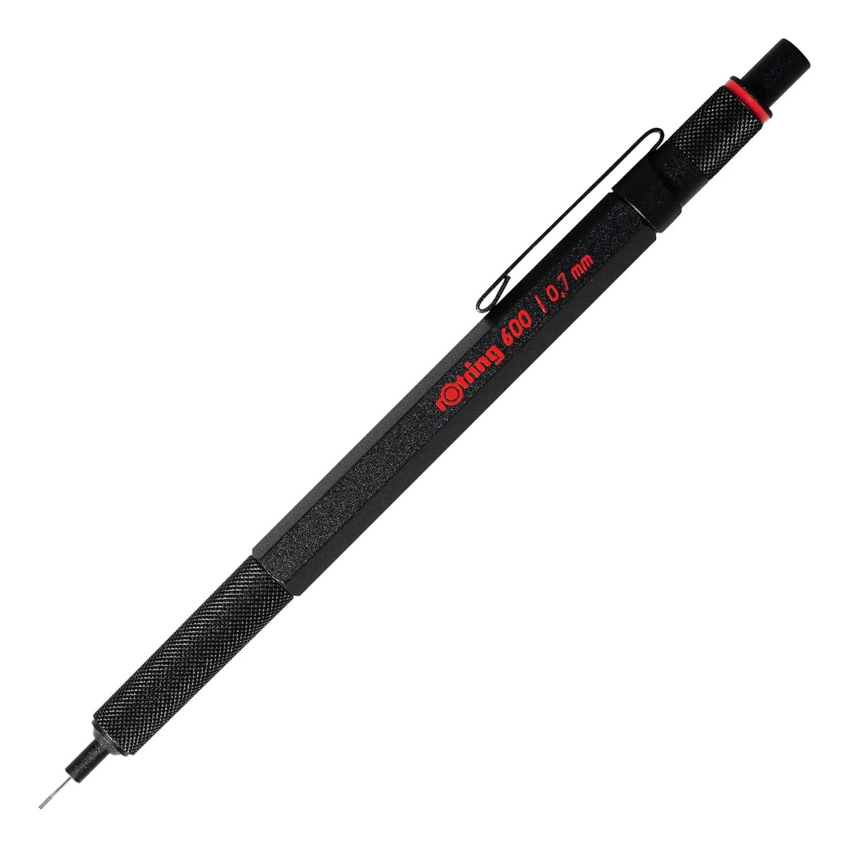 Rotring 600 Series (0,35 Mm), Color Cuerpo Negro. 0,7 Mm