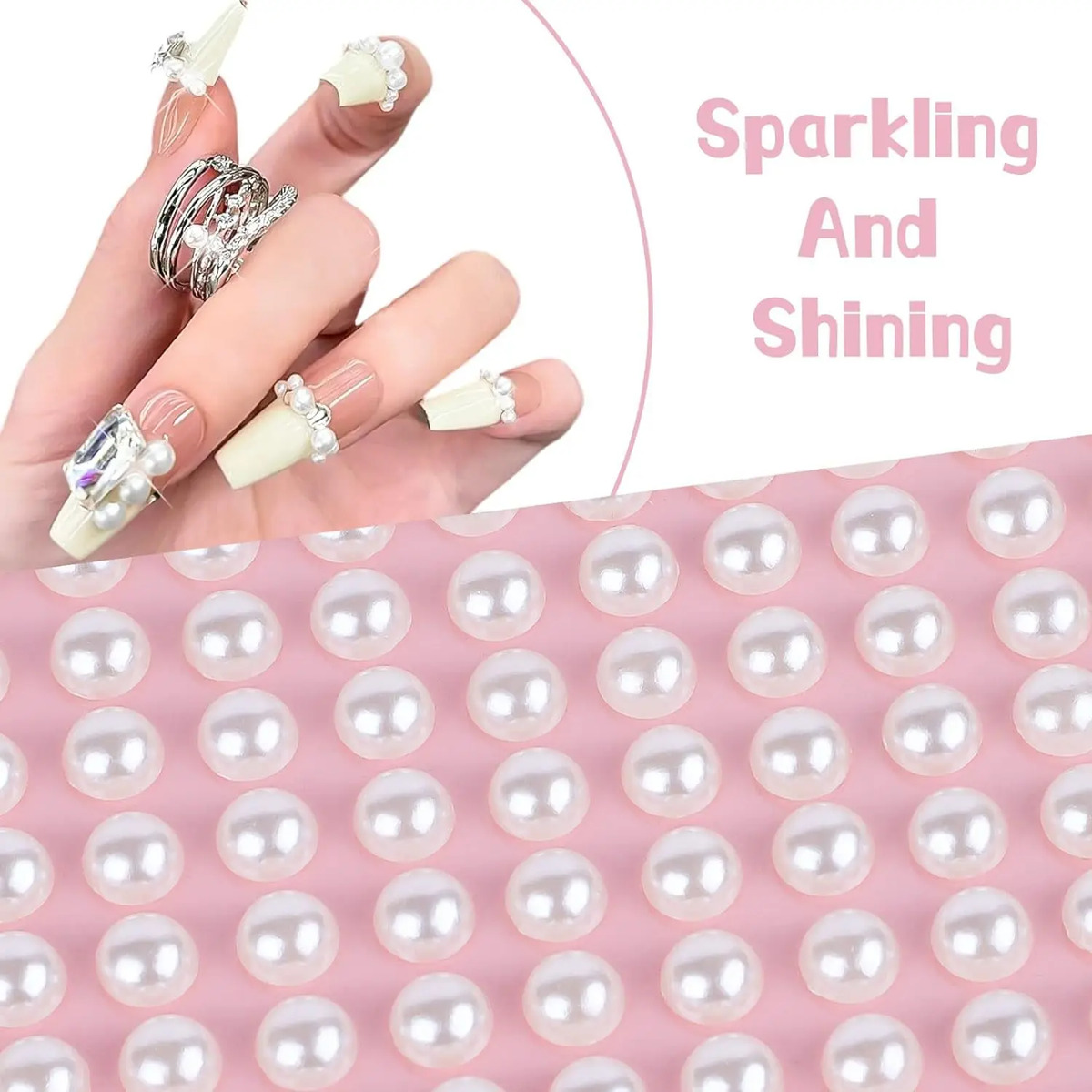 Pegatinas Autoadhesivas Para Cabello, Cara Y Uñas, Variados - Image 3