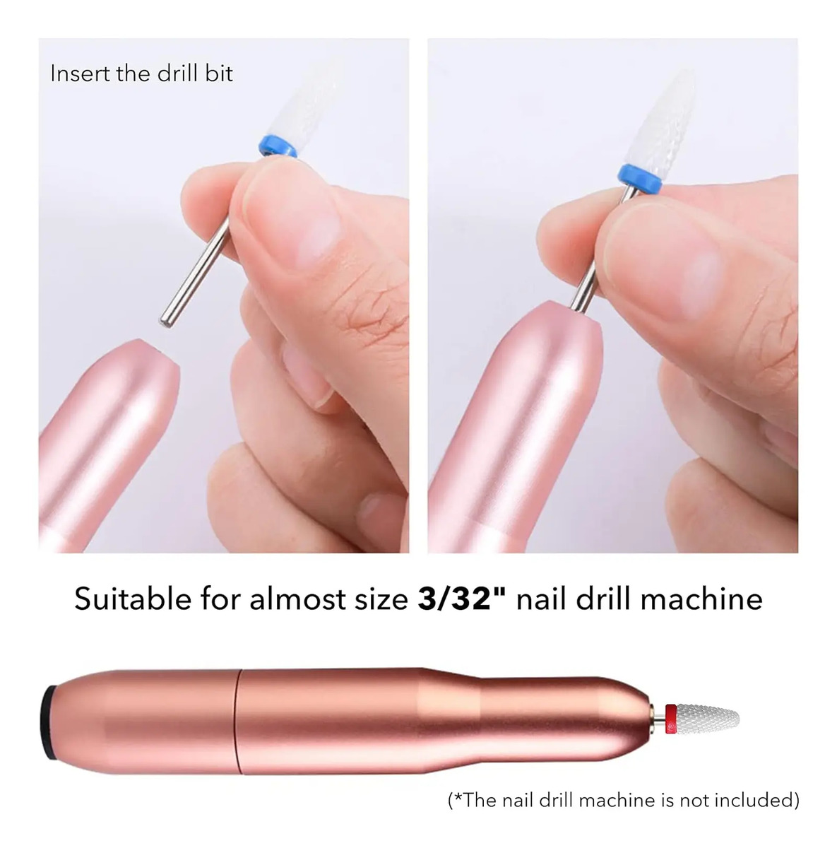 Brocas De Cerámica Para Uñas De 2,4 Cm Con Aleación De Tungs - Image 8