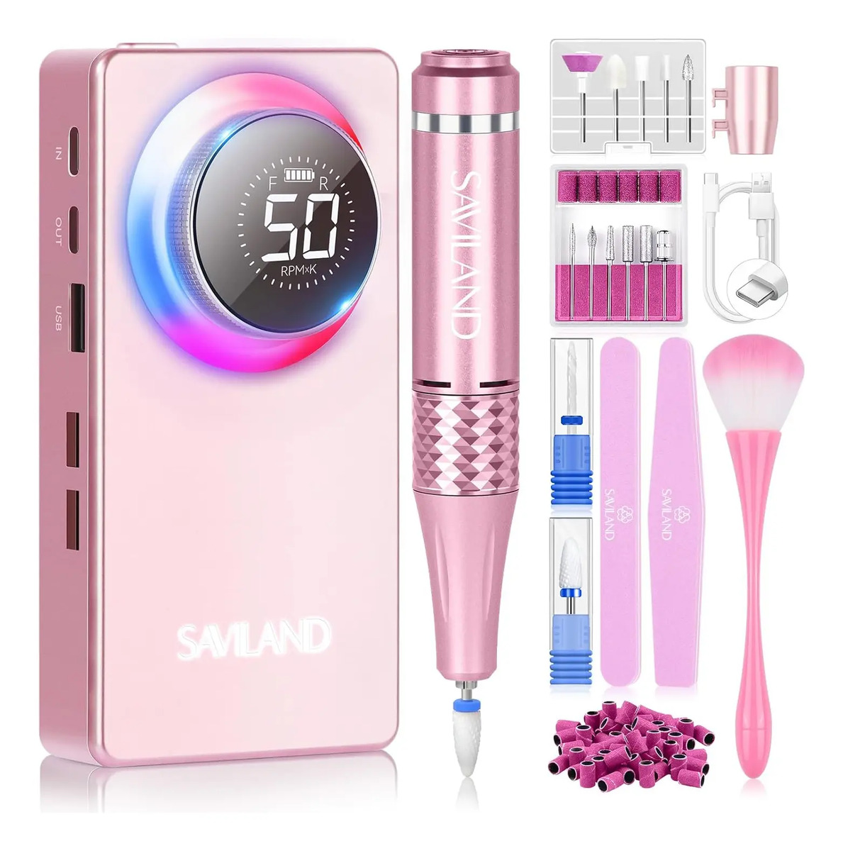 Lima De Uñas Saviland Profesional