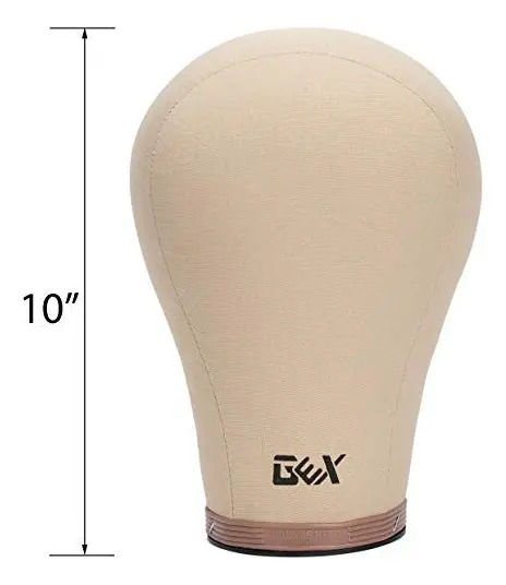 Cabeza De Maniquí Para Pelucas Marrón 60 Cm Marrón - Image 7