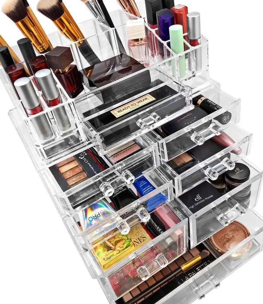 Estuche De Maquillaje Y Joyas De Acrílico Interconectable - Image 6