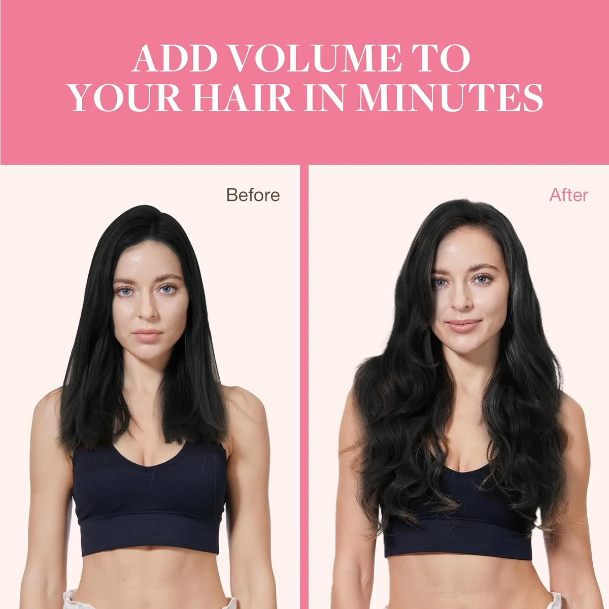 Cabello Remy De 35 Cm Y 150 G En Negro - Image 4