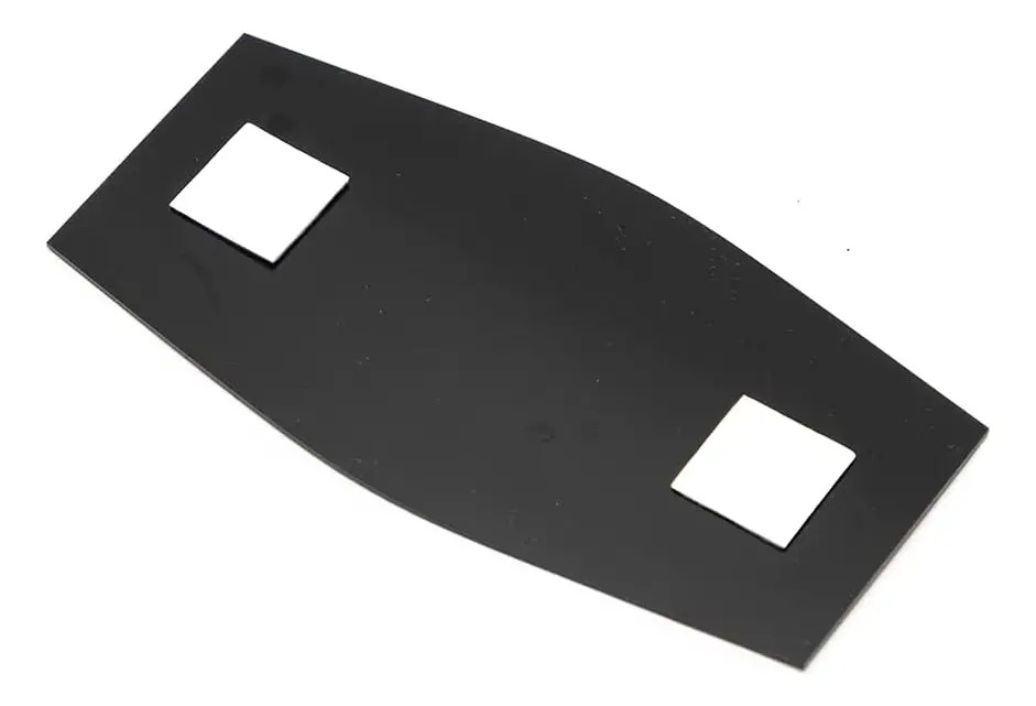 Señal De Baño No Arroje Nada Excepto Papel Higiénico Negro - Image 3