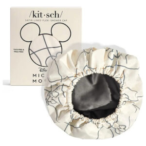 Gorra De Ducha Minnie, Grande Para Mujer Y Hombre Mickey Maze