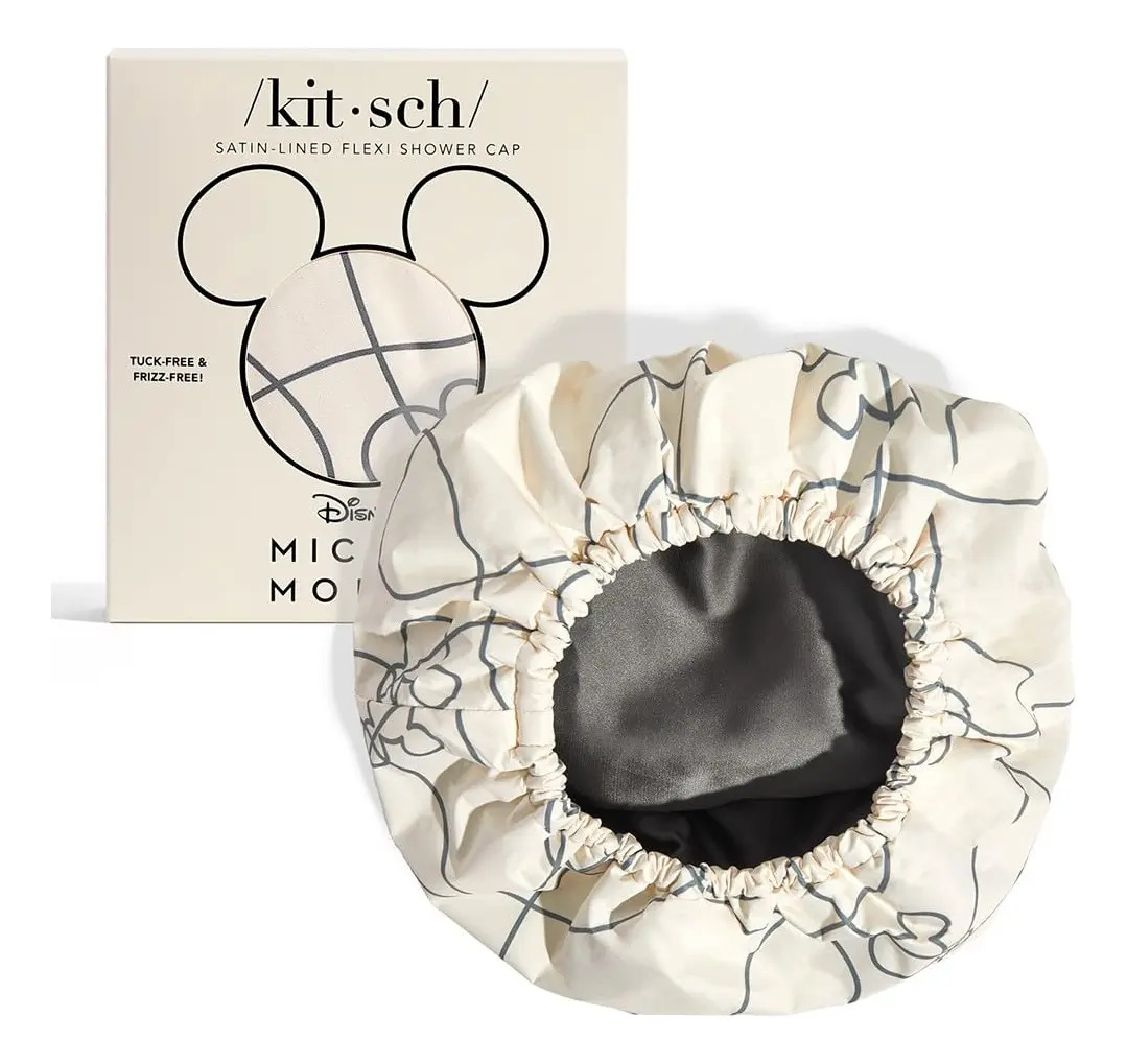 Gorra De Ducha Minnie, Grande Para Mujer Y Hombre Mickey Maze