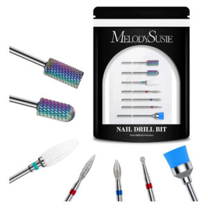 Kit De Brocas Para Uñas De Tungsteno Con 7 Piezas Para Manic