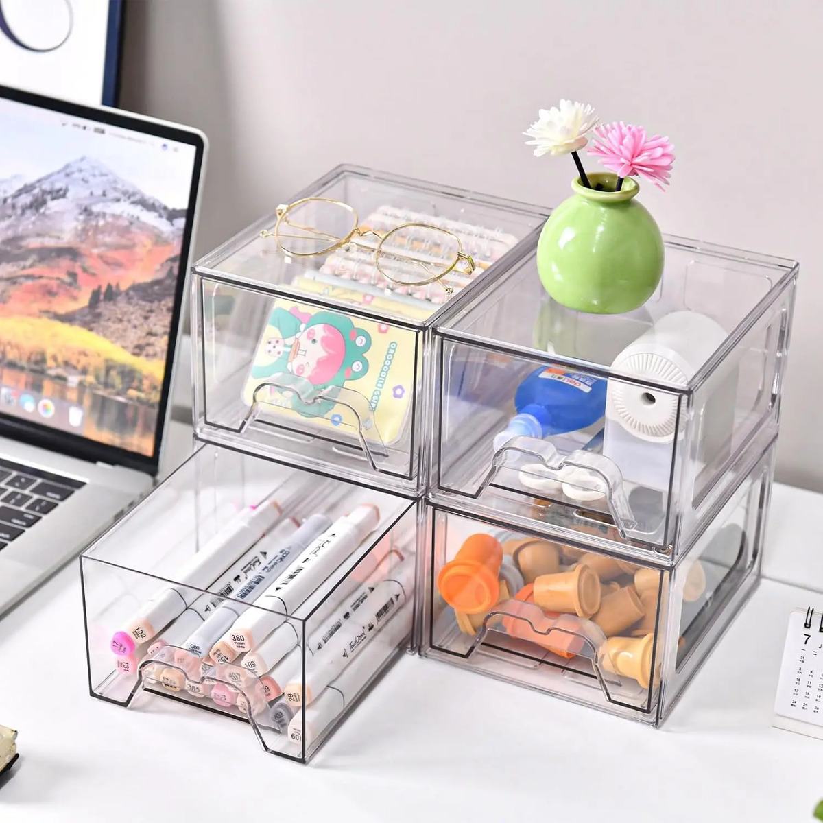 Organizador De Maquillaje Apilable De 11 Centímetros - Image 6
