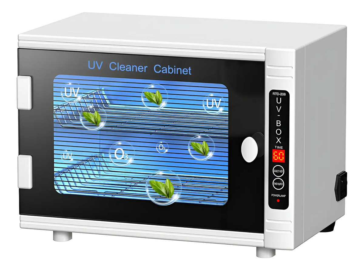 Máquina Uv Para Limpieza De Uñas 12l Con Temporizador