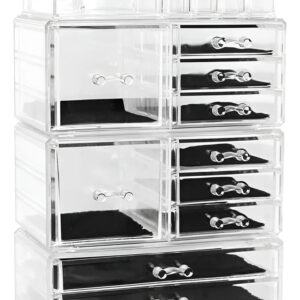 Organizador De Maquillaje Y Joyas De Acrílico Para Hogar