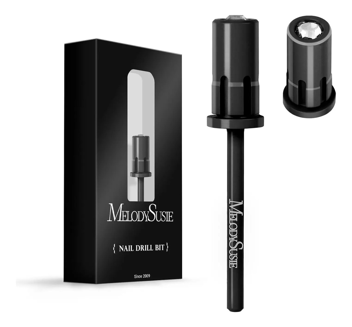 Broca De Uñas Melodysusie Con Parte Superior De Cristal De 2