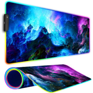 Plancha De Ratón Rgb 80x30 Cm Con Base De Goma No Deslizante