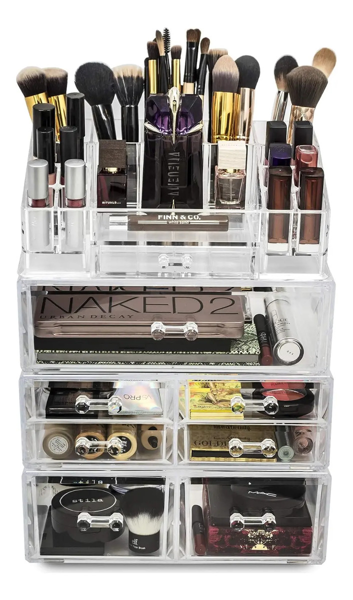 Estuche De Maquillaje Con 3 Cajones Interconectables De Acrí - Image 5