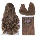 Cabello Humano Remy 50 Cm Marrón Marrón
