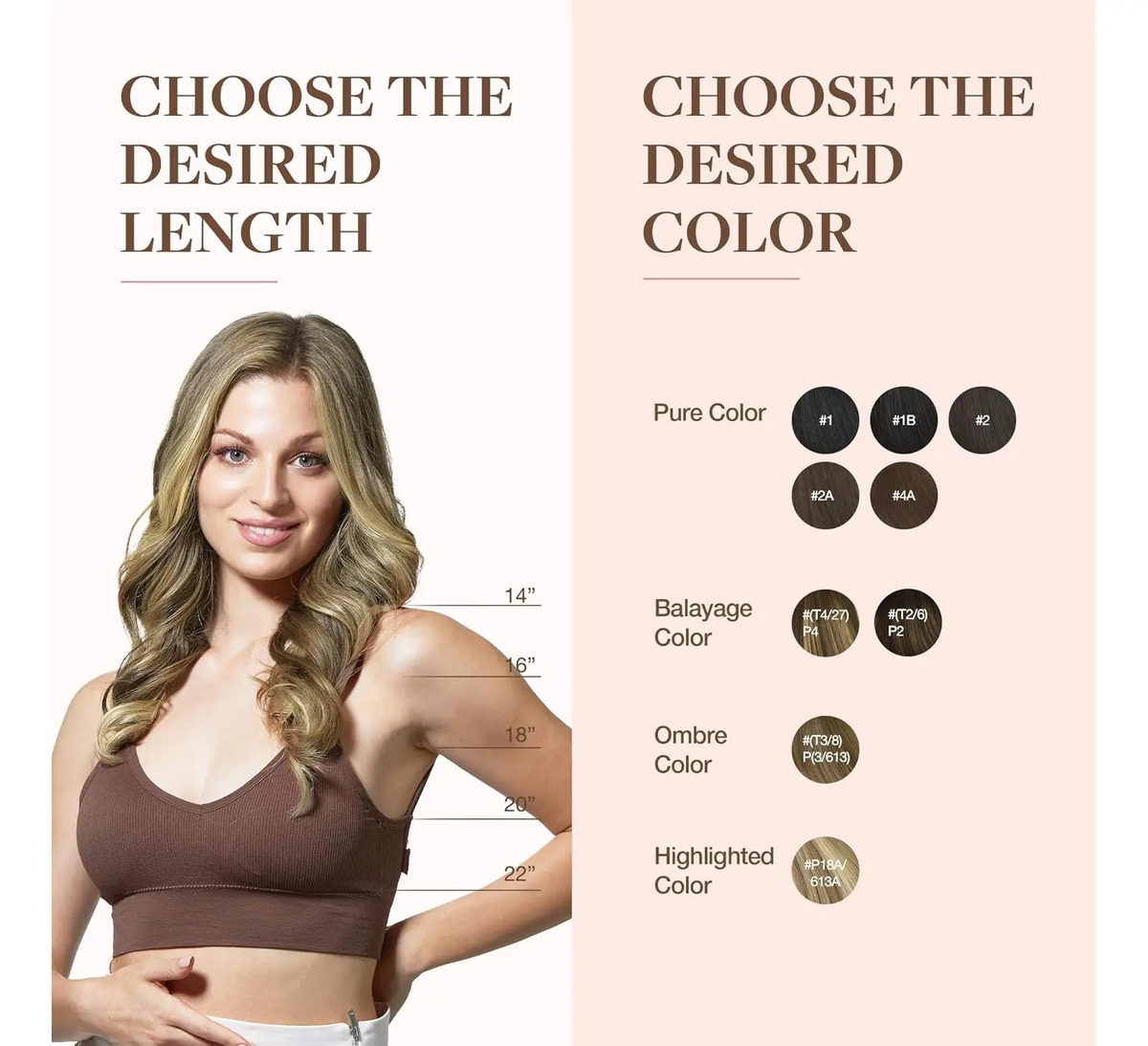 Extensiones Cabello Humano Remy 35 Cm 110g Para Mujeres - Image 8