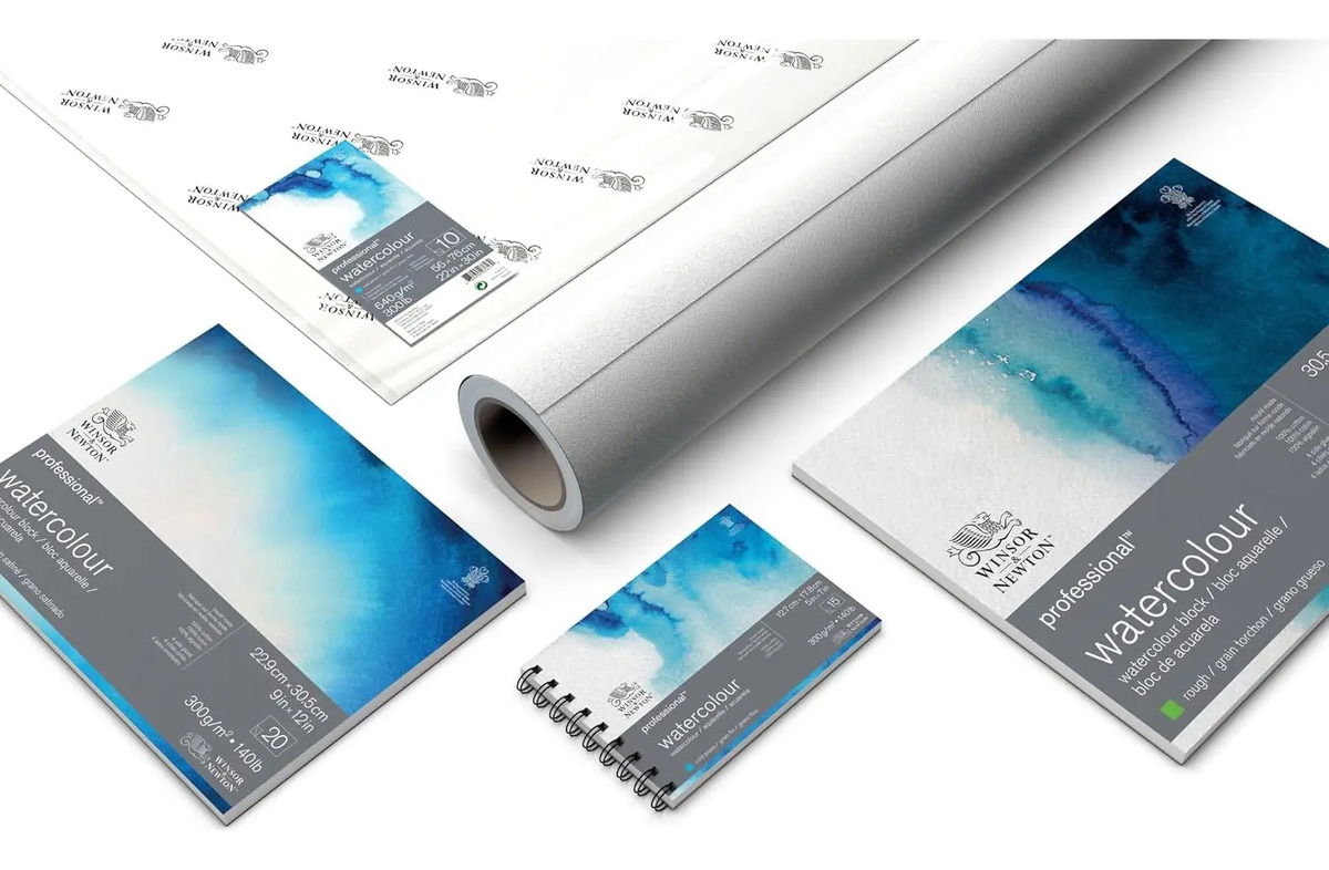 Papel De Agua Profesional Winsor Newton, 13cm X 18cm - Image 3
