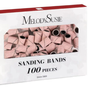 Pulidor De Uñas Melodysusie Con 100 Piezas De Banda De Lijad