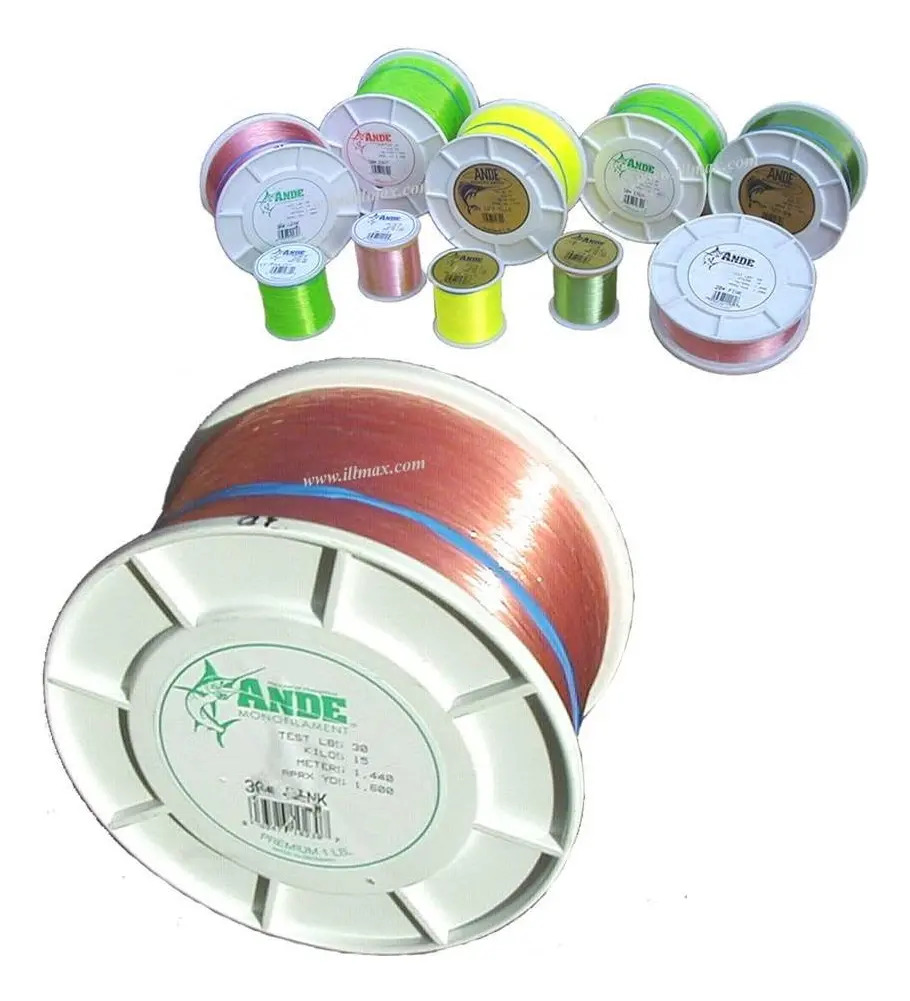 Ande Premium Monofilamento 1/4 # Pink 15 # Test