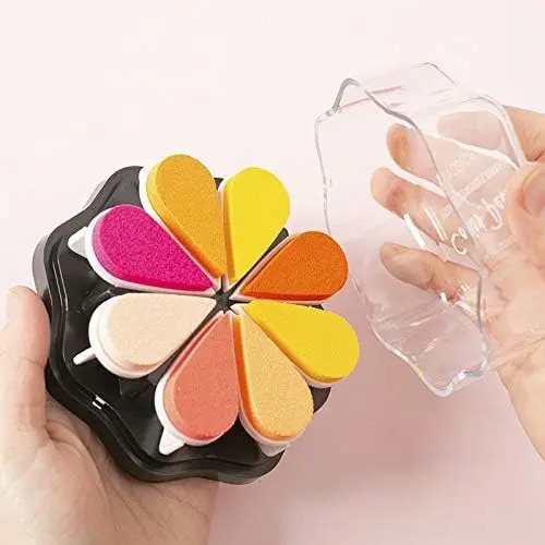 Tintas En Forma De Gota De Agua Con 8 Colores Navideños - Image 4
