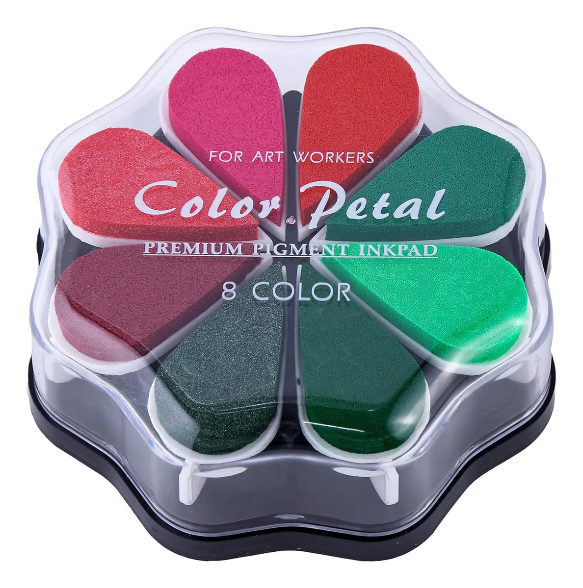 Tintas En Forma De Gota De Agua Con 8 Colores Navideños - Image 2