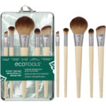 Juego De Brochas De Maquillaje Eco Tools De 6 Piezas Con Est Marrón