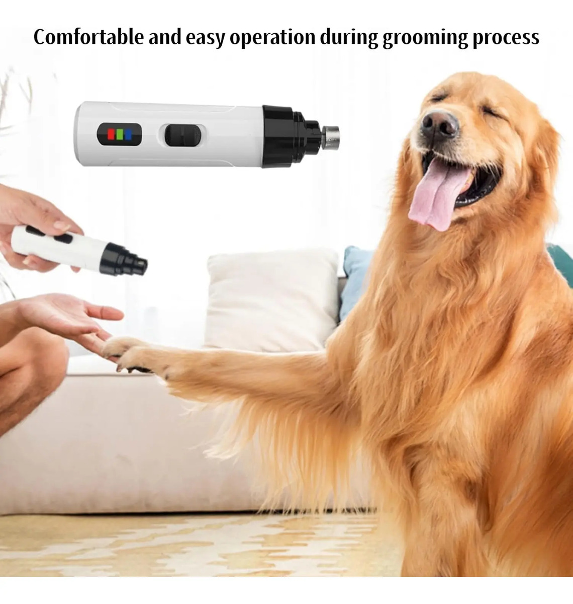 Silenciador De Uñas Para Perros Recargable Usb 2025 - Image 5