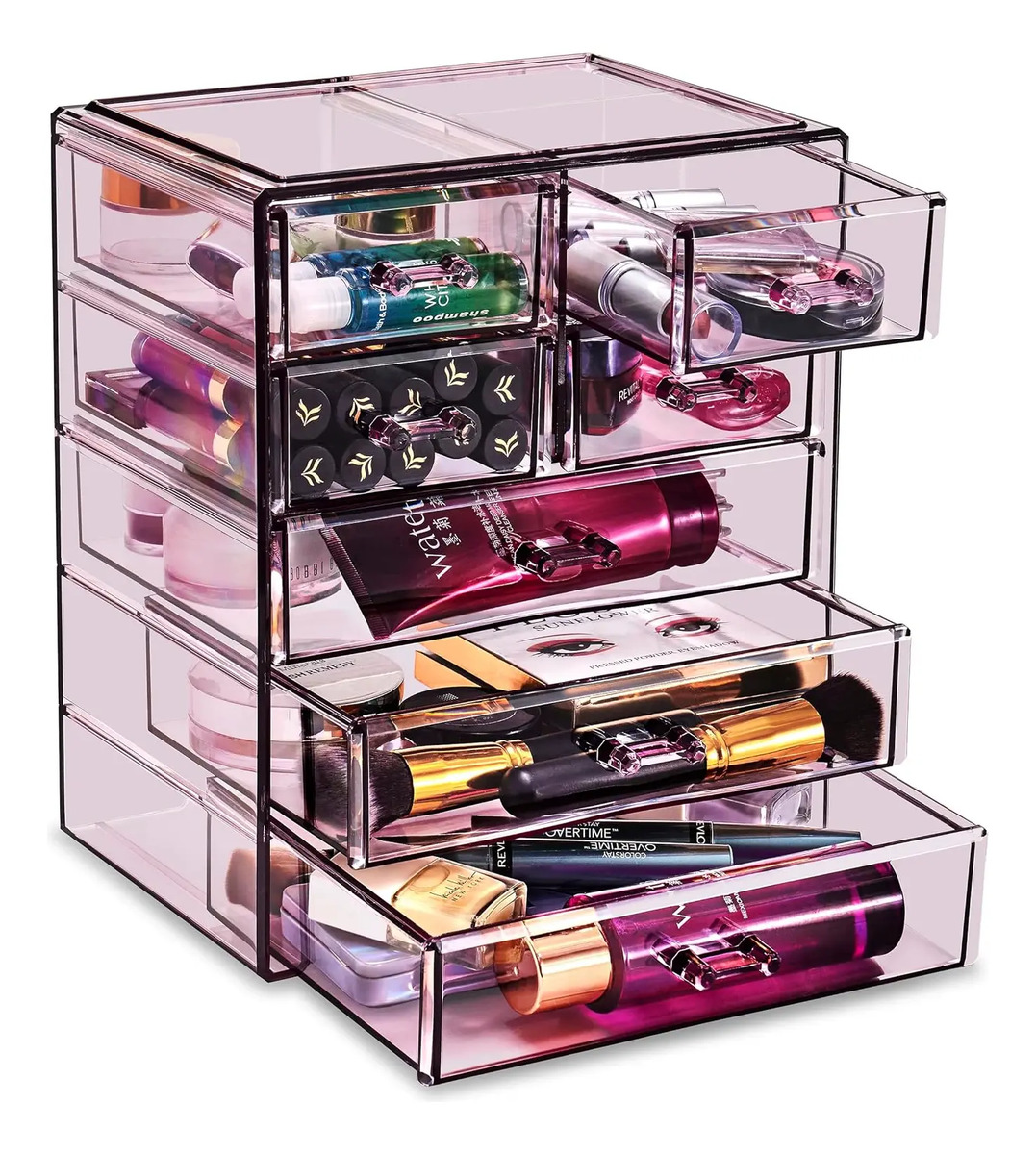 Organizador De Maquillaje En Acrílico Con 7 Cajones - Image 9