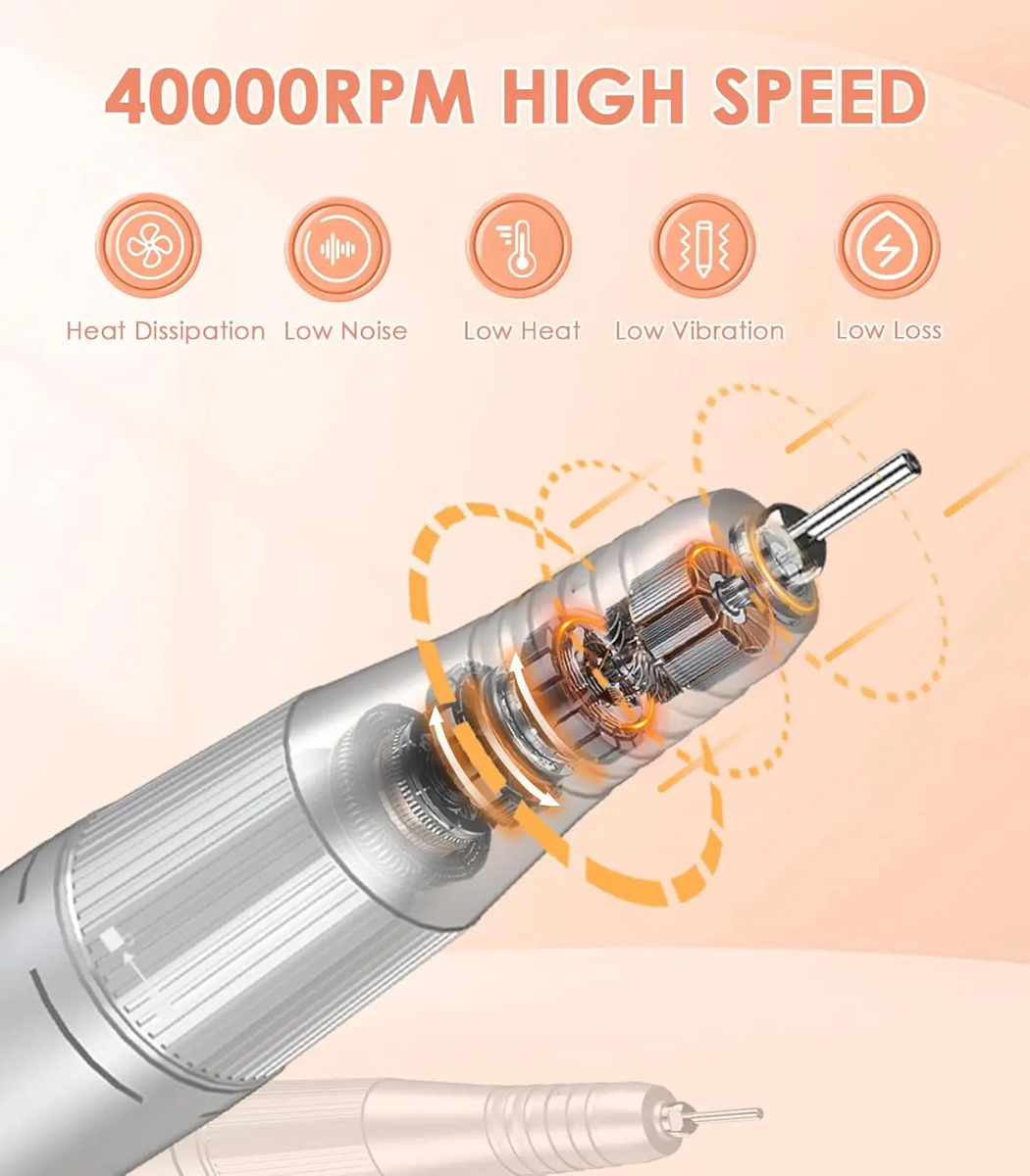 Máquina Portátil De 40 Mil Rpm Con Base Incluida - Image 4