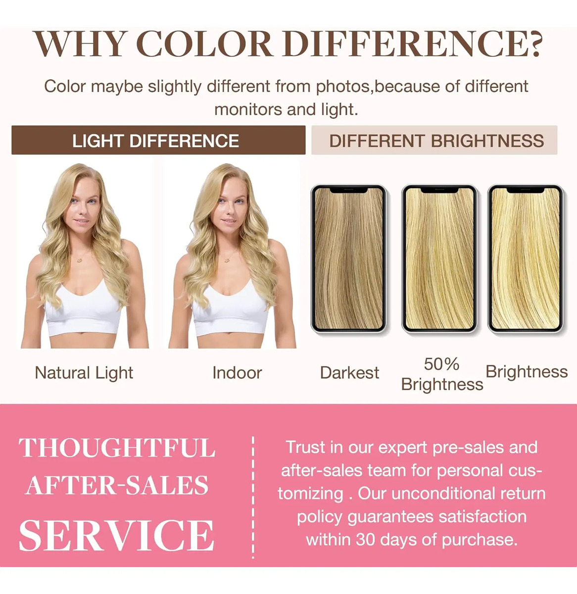 Extensiones De Cabello Humano Rubio - Image 6