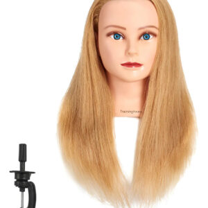 Cabeza De Maniquí Para Peluquería 51 A 56 Cm Rubia