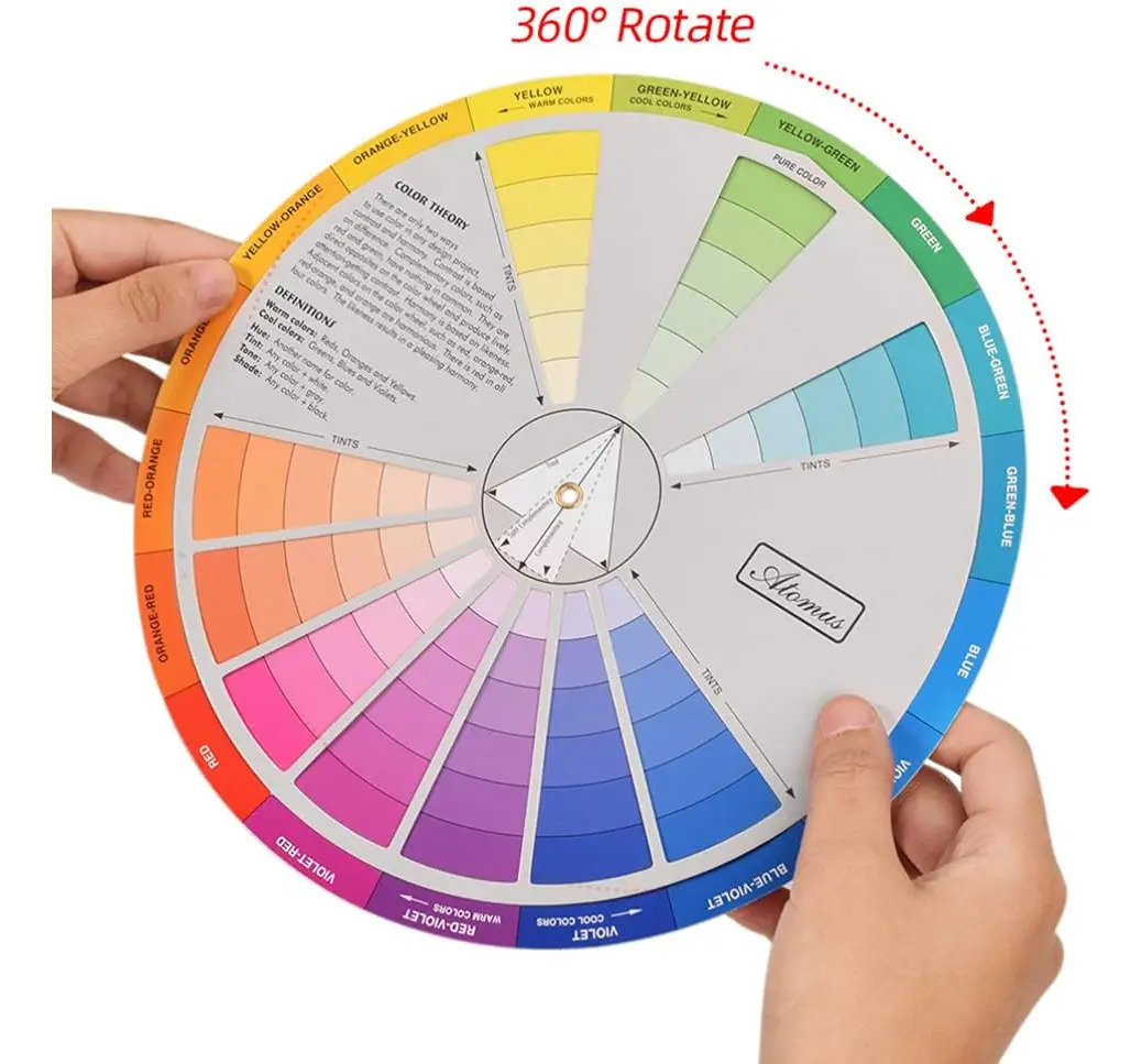 Cuadro De Color Para Mezcla De Pinturas Y Maquillaje Ninguno - Image 7