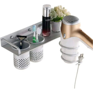 Lmeison Portable Espiral Secador De Pelo Soporte De Soporte