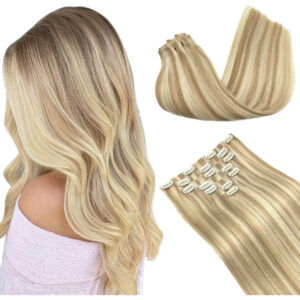 Cabello Humano 45cm Rubio Oscuro