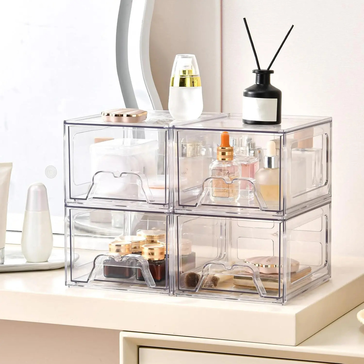 Organizador De Maquillaje Apilable De 11 Centímetros - Image 2