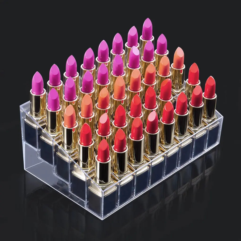 Benbilry Organizador Lápiz Labial 40 Espacios Blanco - Image 2