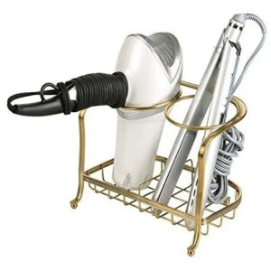 Mdesign Secador De Pelo Y Accesorios Soporte De Almacenamien