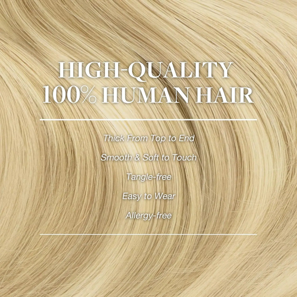 Extensiones Capilares De Pelo Humano Real 36 Cm - Image 4