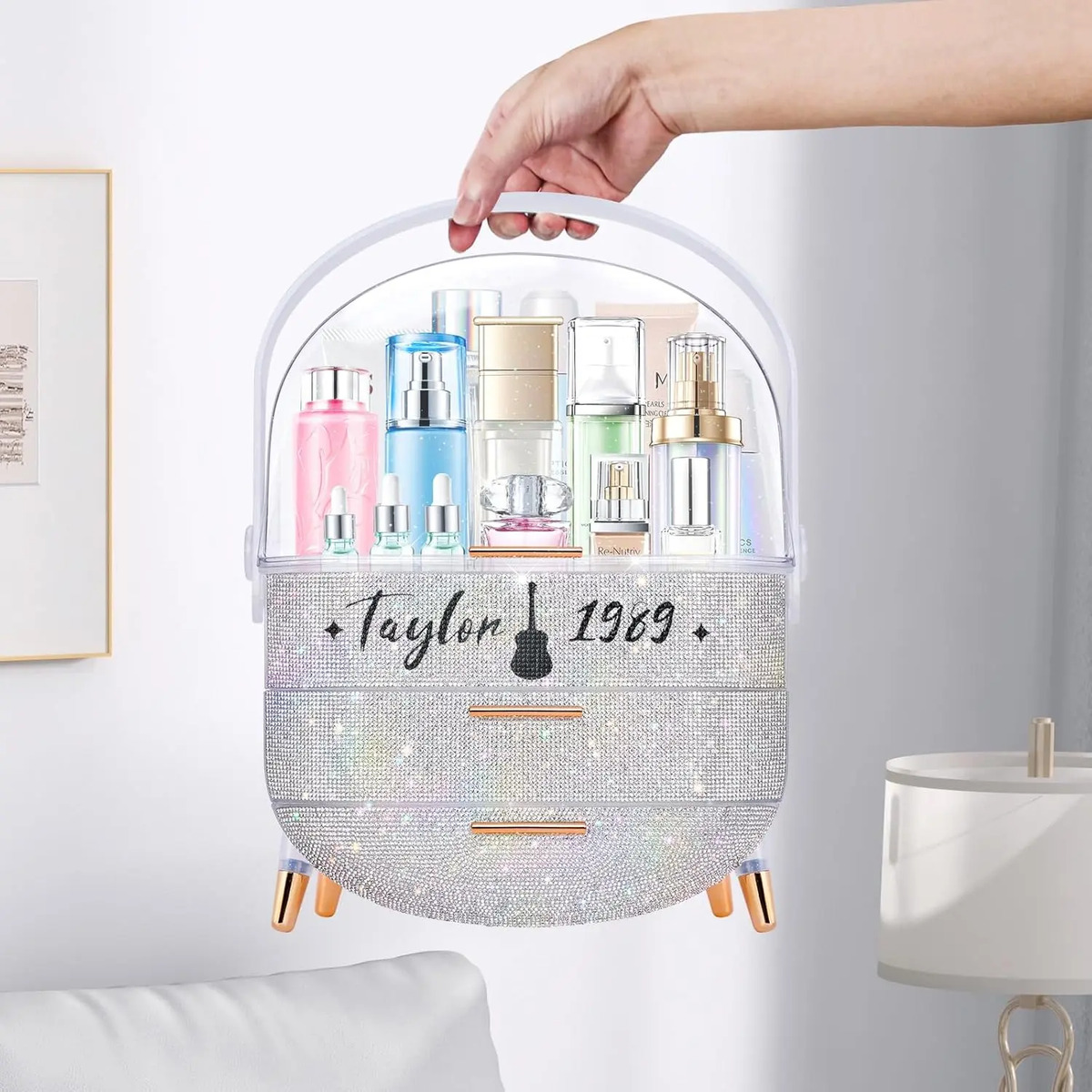 Organizador De Maquillaje Y Joyas, Con Cajones, Para Mostrad - Image 6