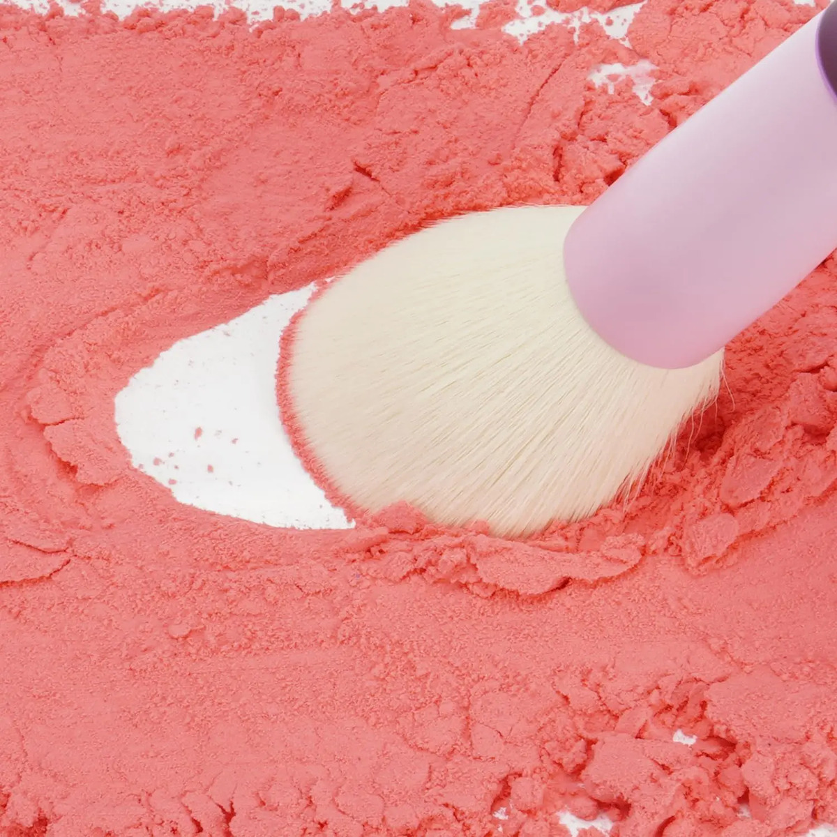 Juego De 5 Brochas De Maquillaje Suaves De Color Púrpura Cla - Image 5