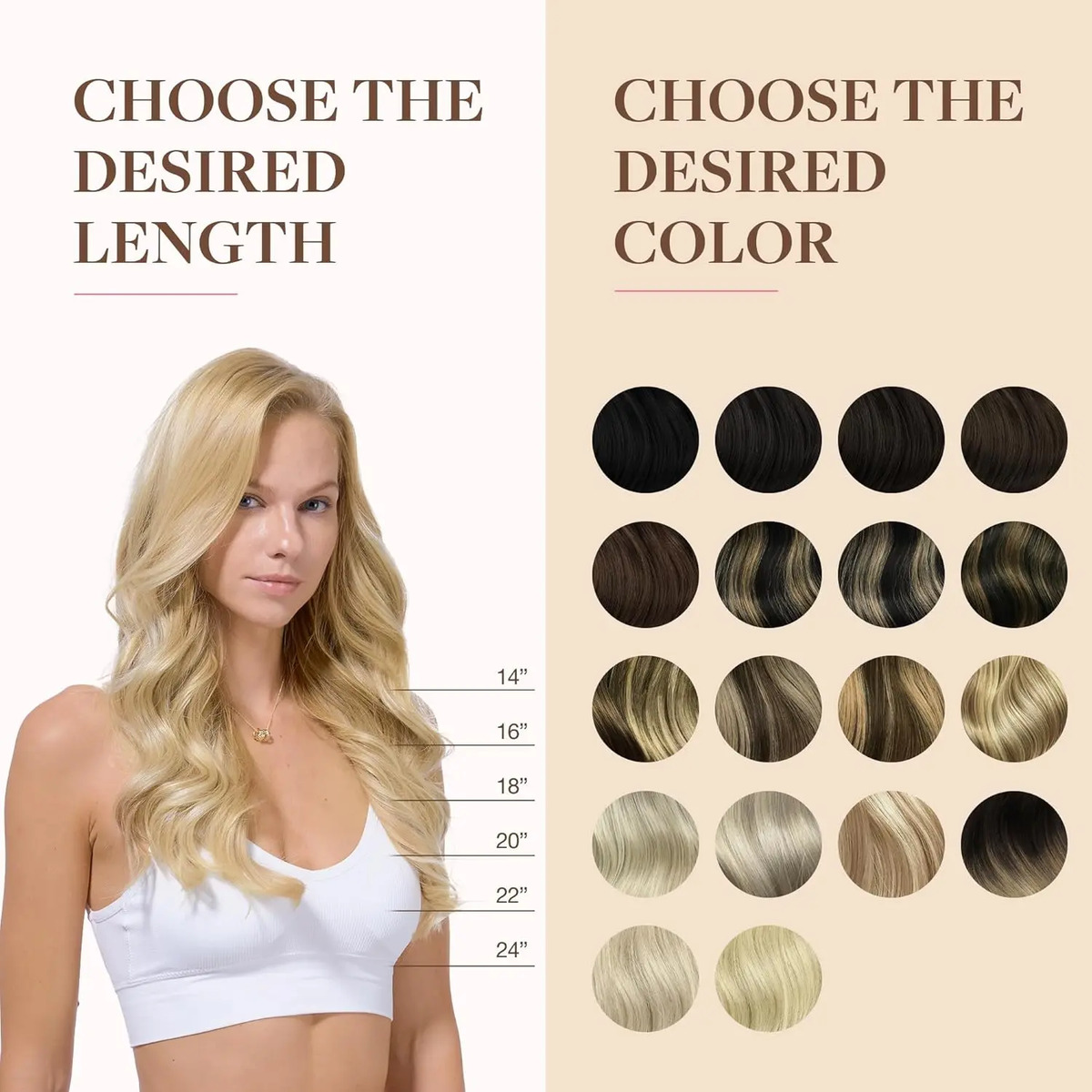 Extensiones Cabello Humano Rubio Claro - Image 7