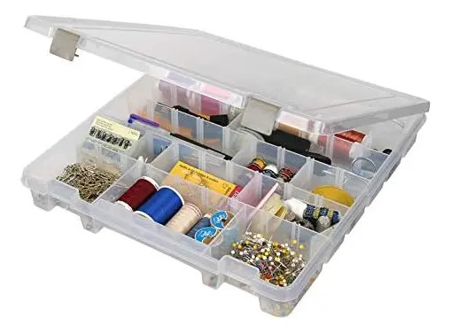Estuche De Almacenamiento Delgado Con Divisores Removibles Ninguno - Image 9