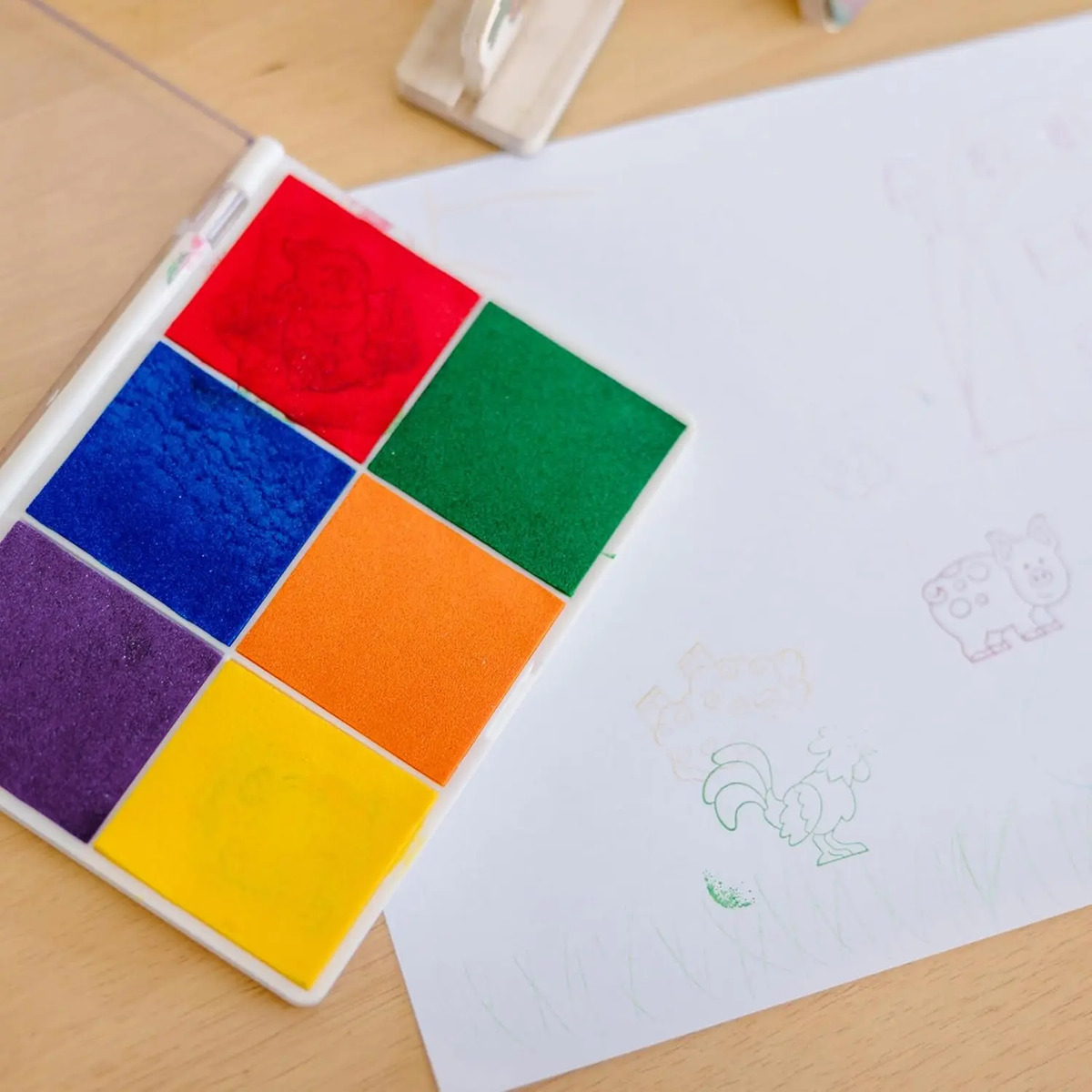 Tinta De Colores Para Niños A Partir De , 6 Tinte Lava - Image 9